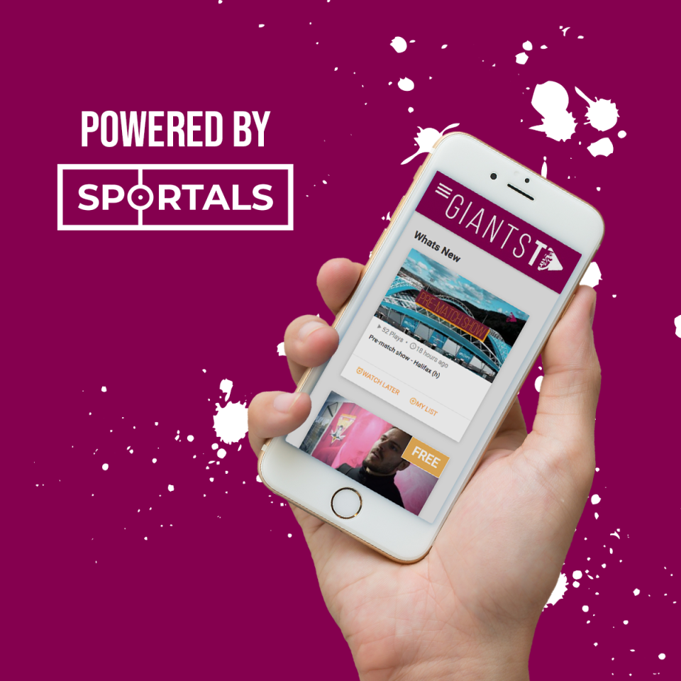 screenshot of Sportals