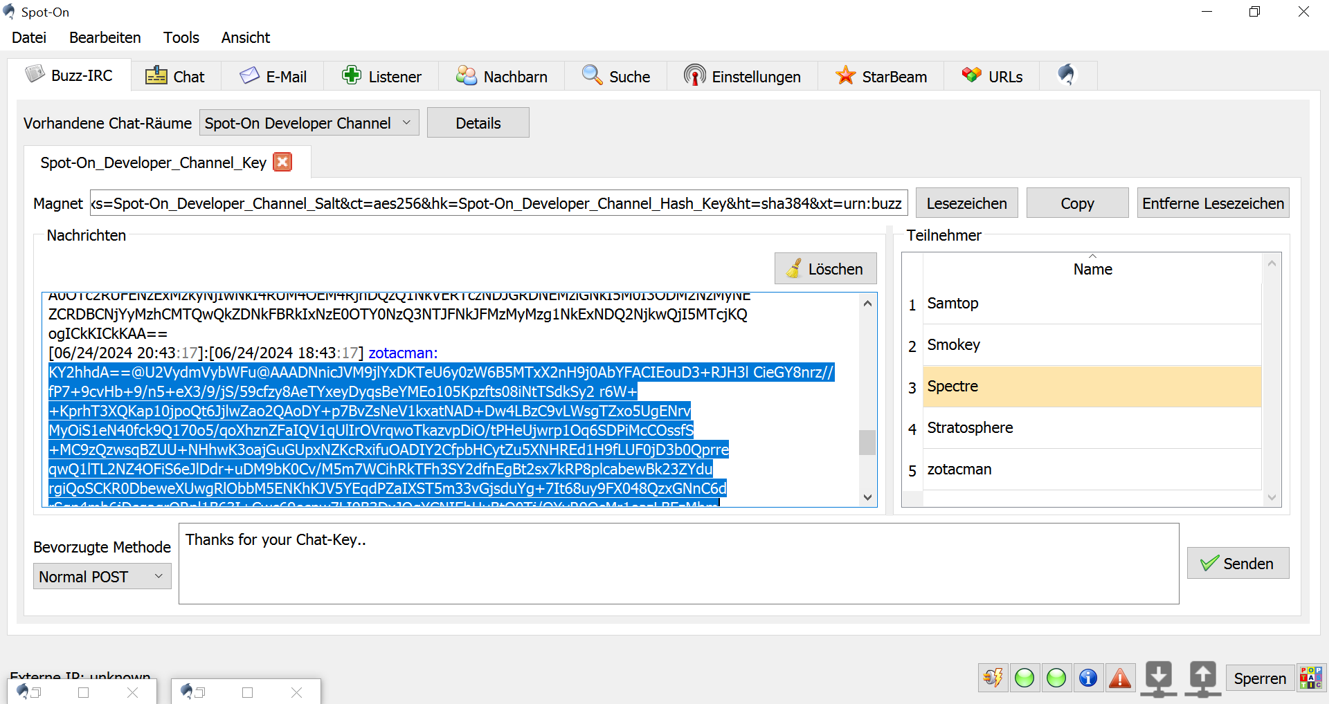 screenshot of Spot-On