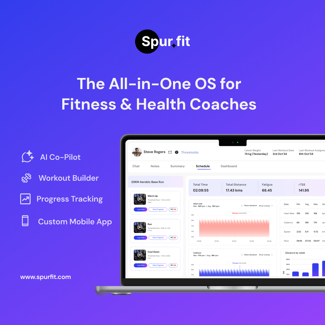 screenshot of Spur.Fit