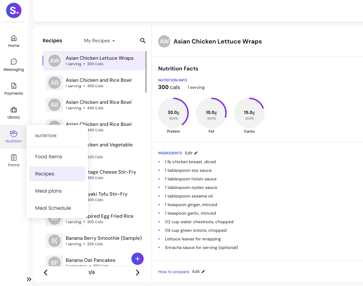 screenshot of Spur.Fit