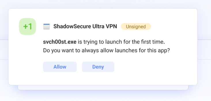 screenshot of SpyShelter