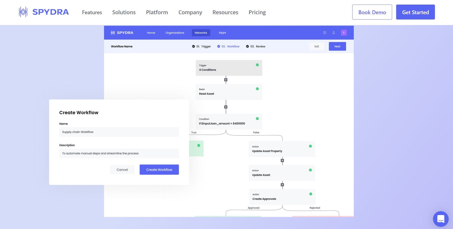 screenshot of Spydra