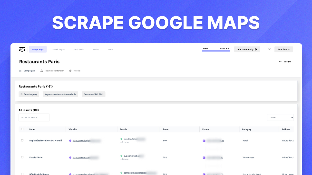 screenshot of Spylead