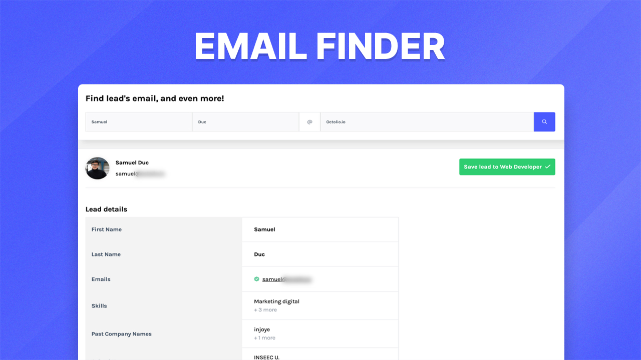 screenshot of Spylead