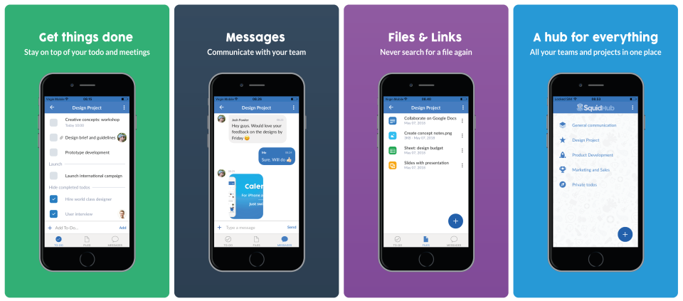 screenshot of SquidHub