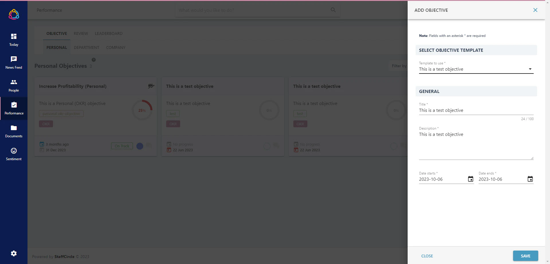 screenshot of StaffCircle