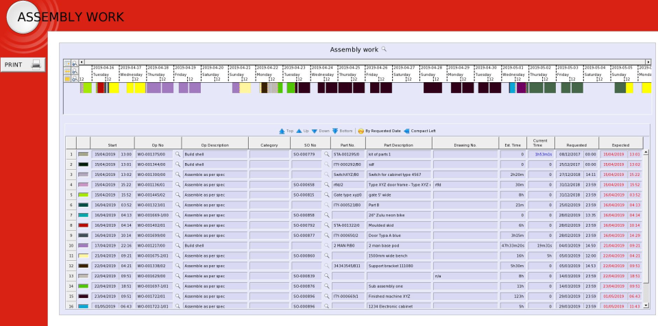 screenshot of Statii