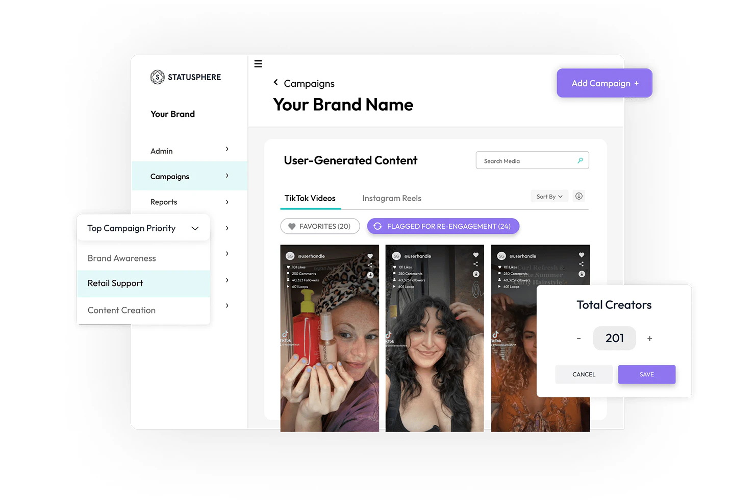 screenshot of Statusphere