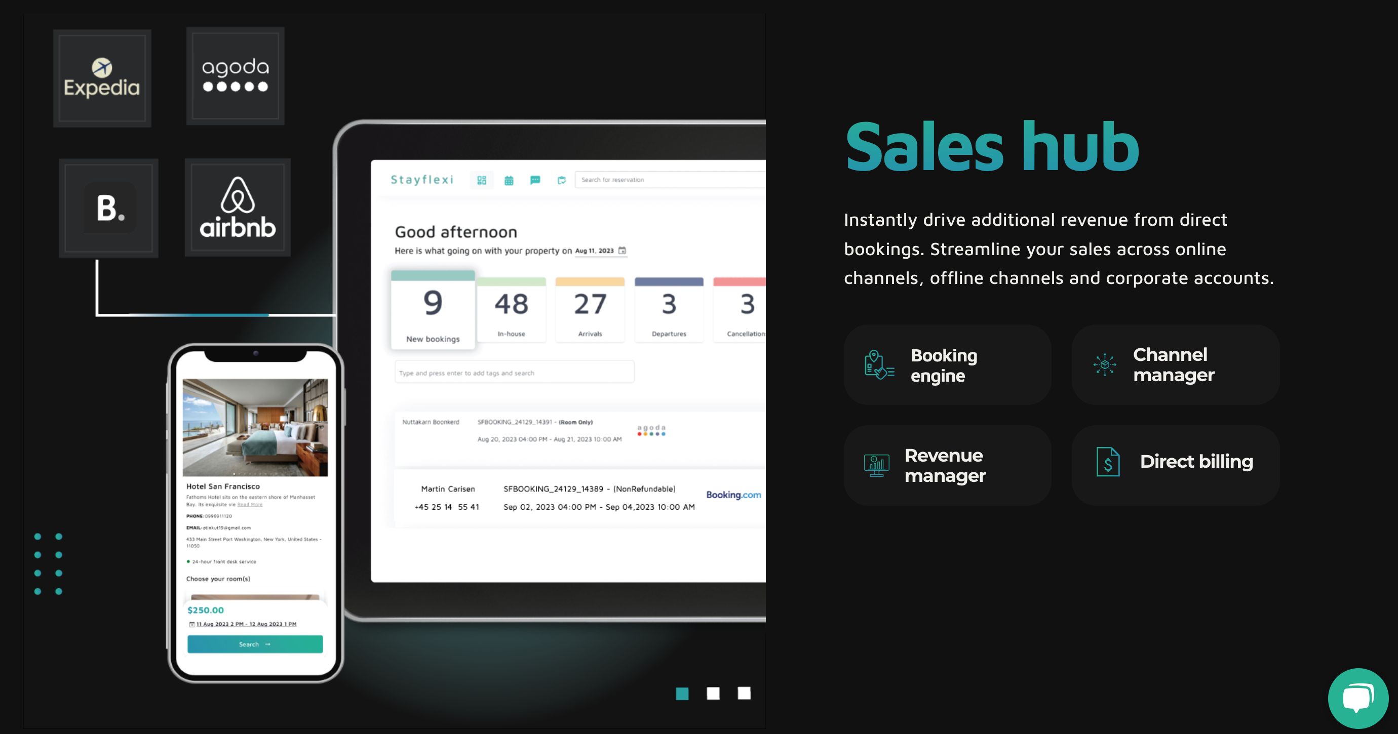 screenshot of Stayflexi