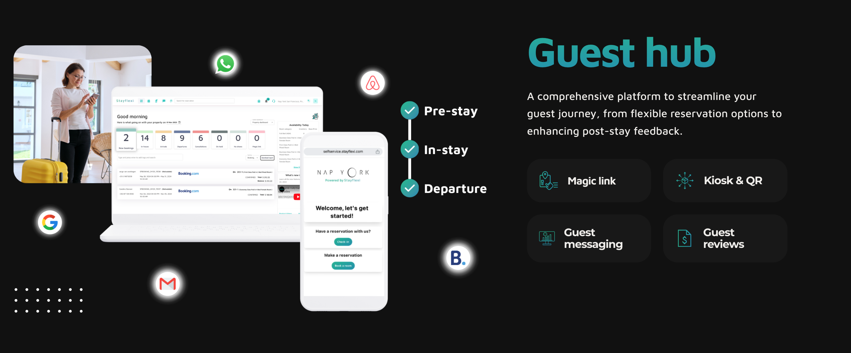 screenshot of Stayflexi