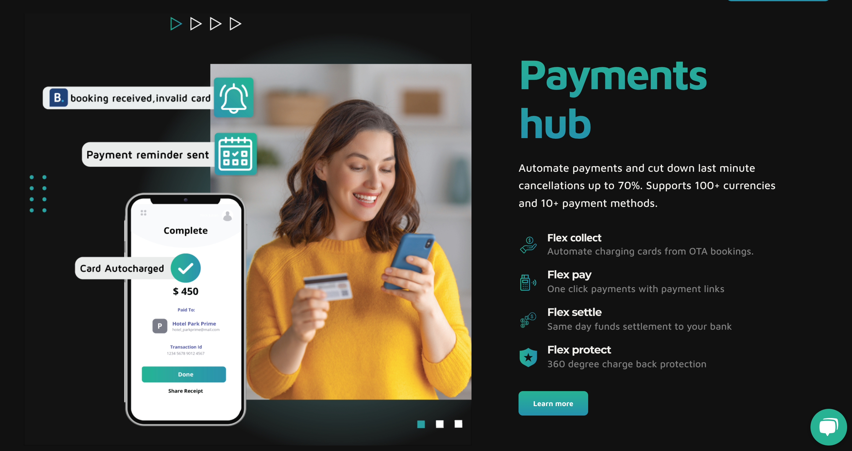 screenshot of Stayflexi