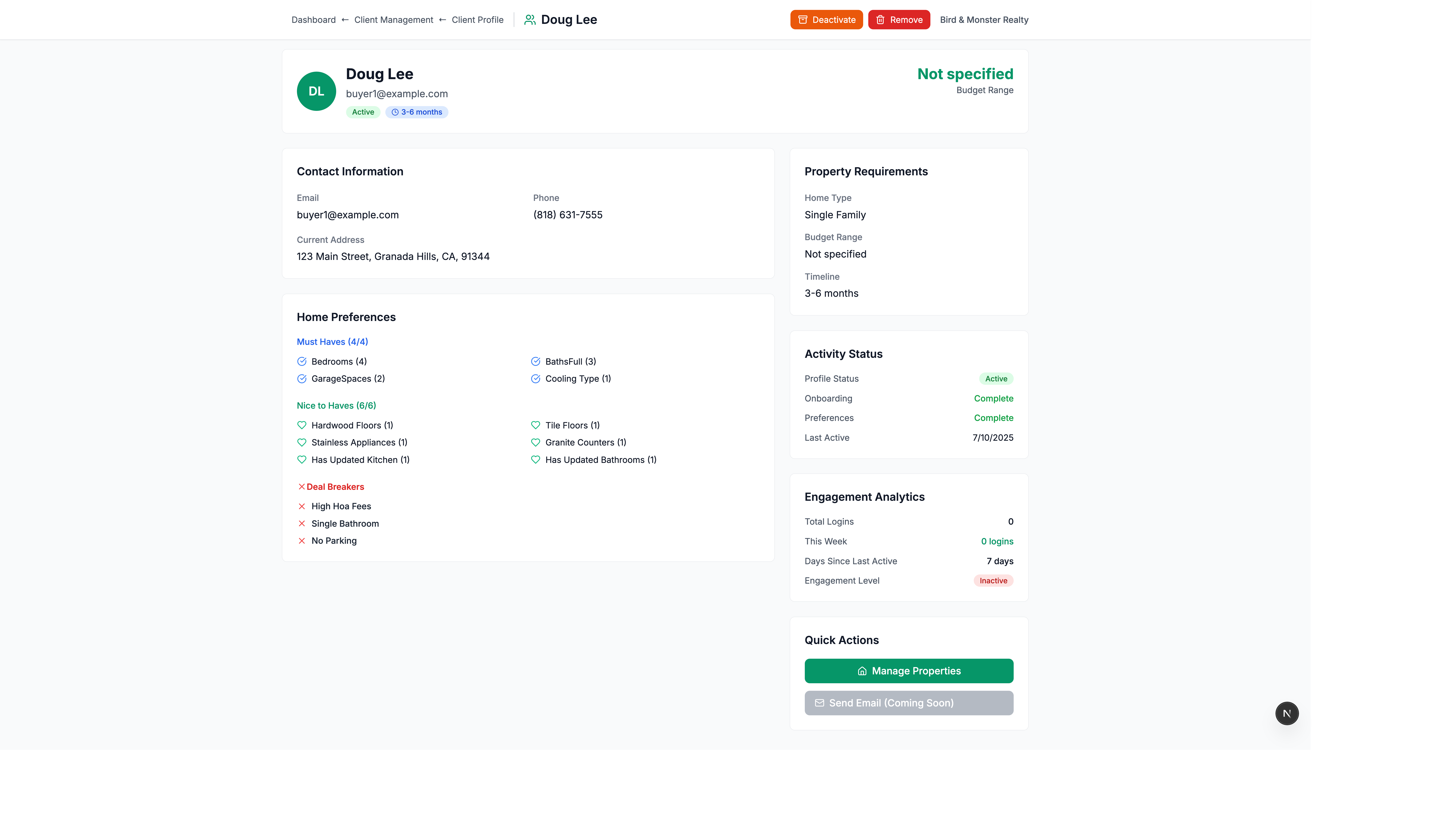 screenshot of StepRight