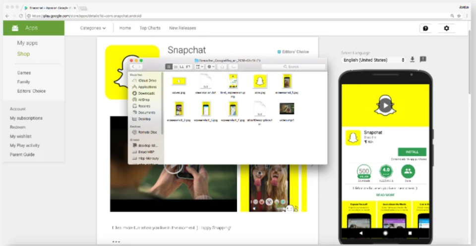 screenshot of StoreMaven