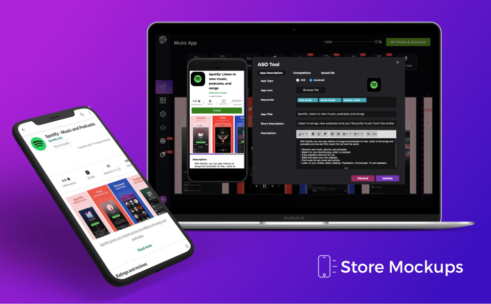 screenshot of StoreMockups