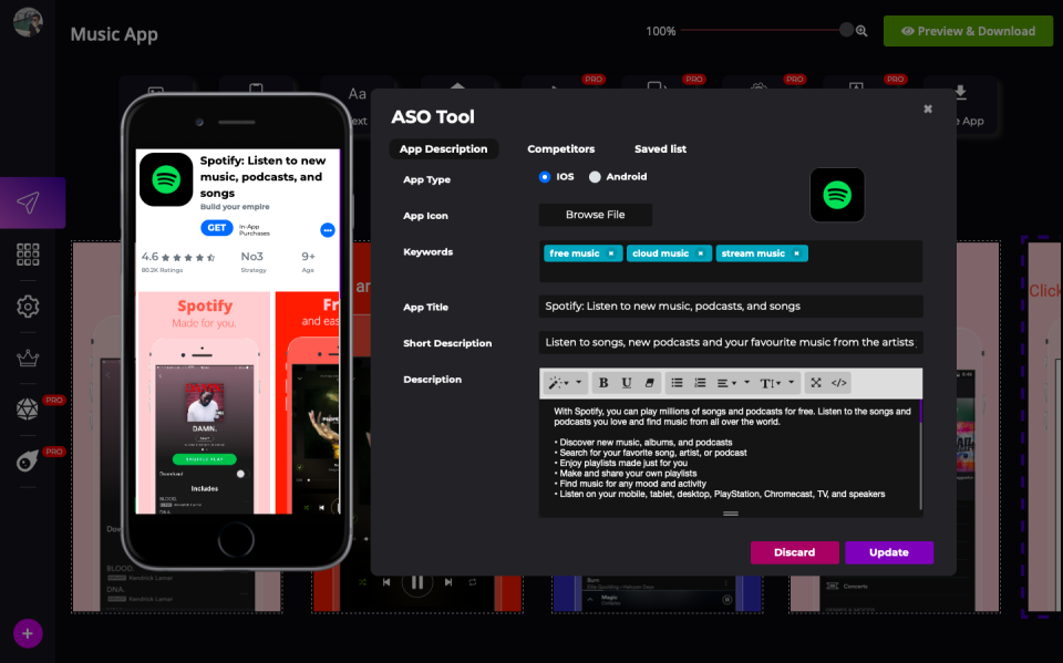 screenshot of StoreMockups