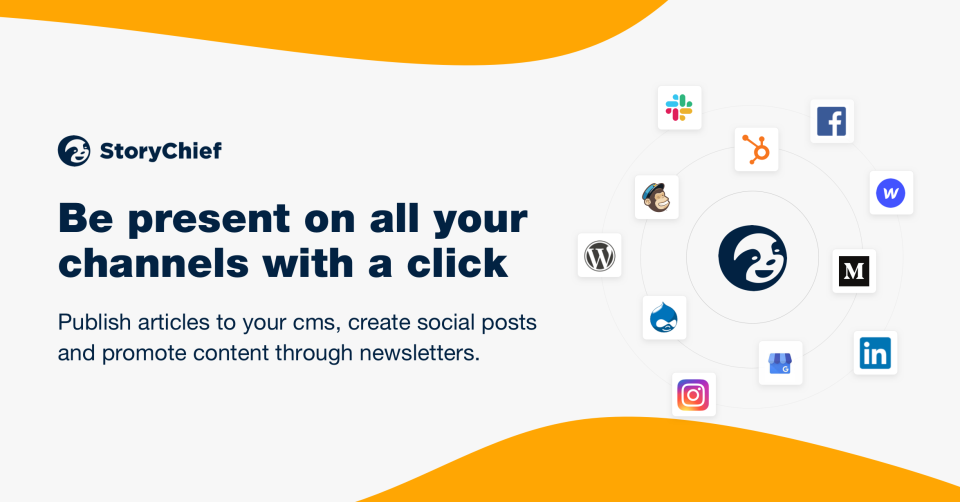 screenshot of StoryChief