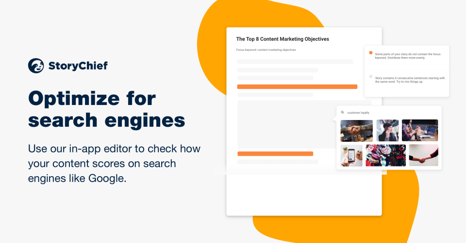 screenshot of StoryChief