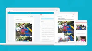 screenshot of Storypark