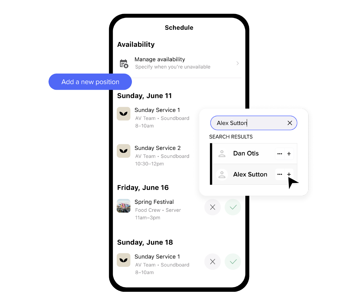 screenshot of Subsplash