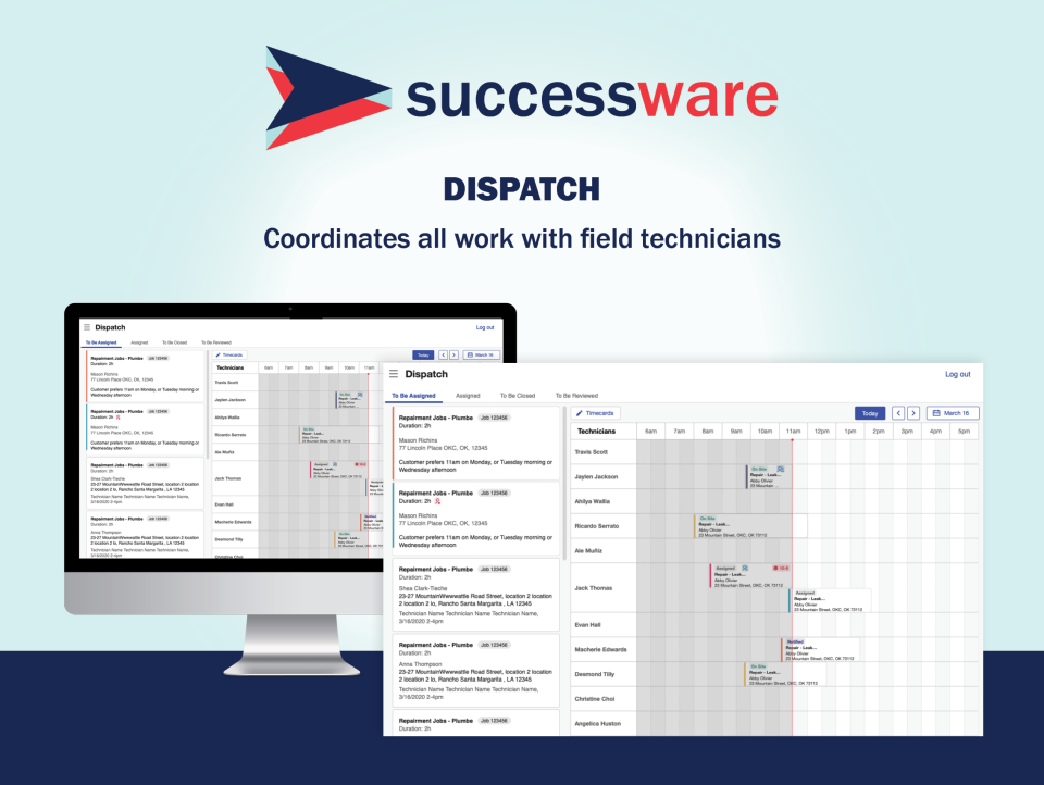 screenshot of Successware