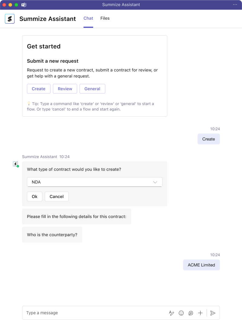 screenshot of Summize