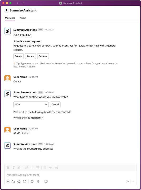 screenshot of Summize