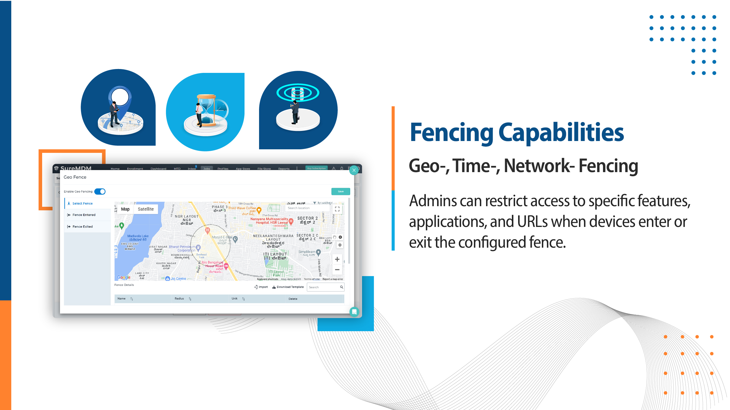 screenshot of SureMDM