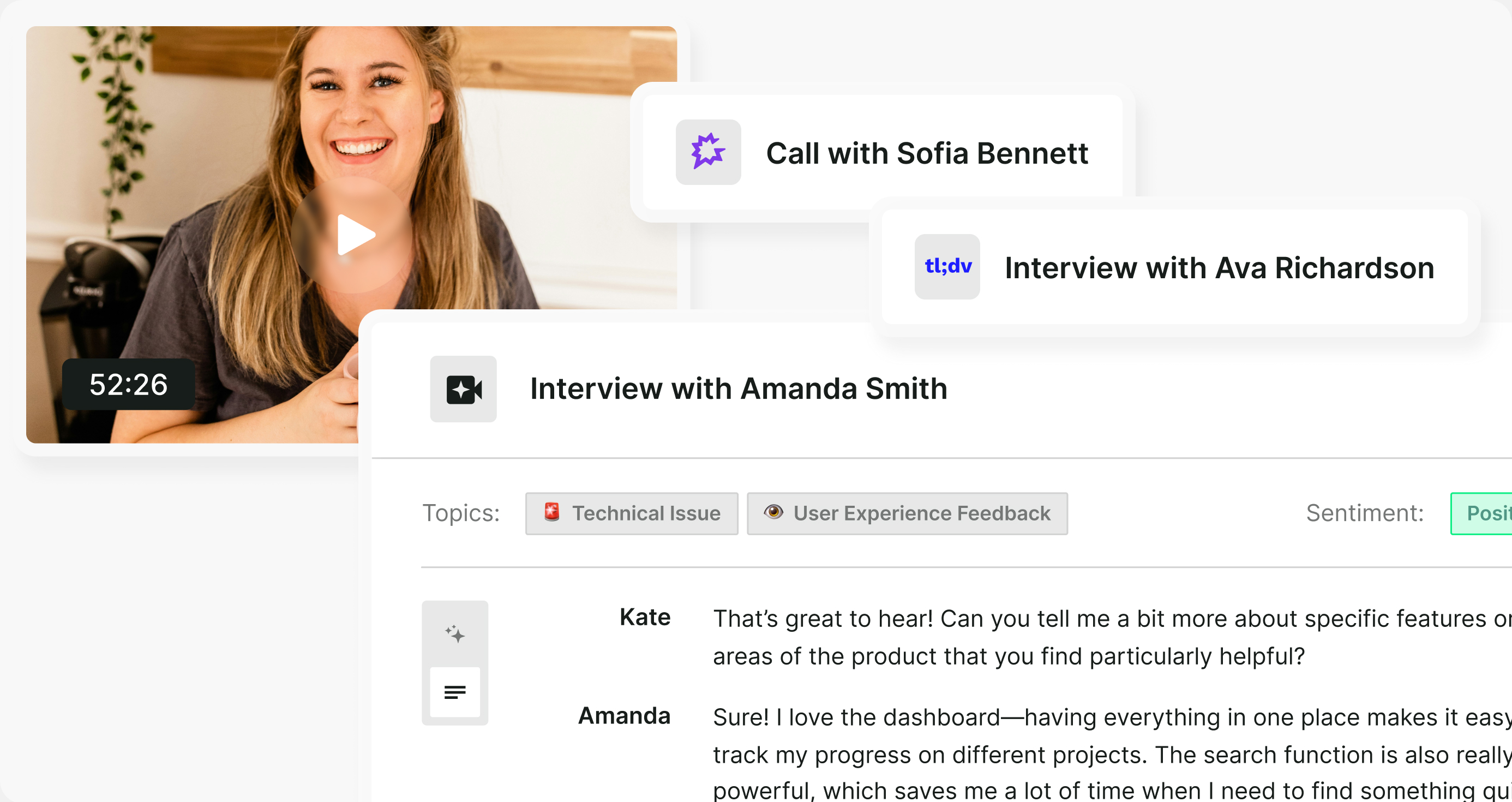 screenshot of Survicate