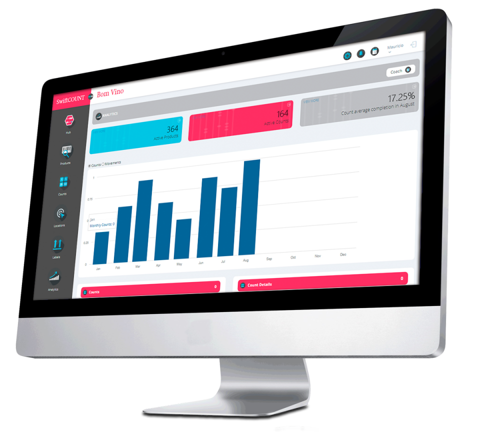 screenshot of SwiftCount