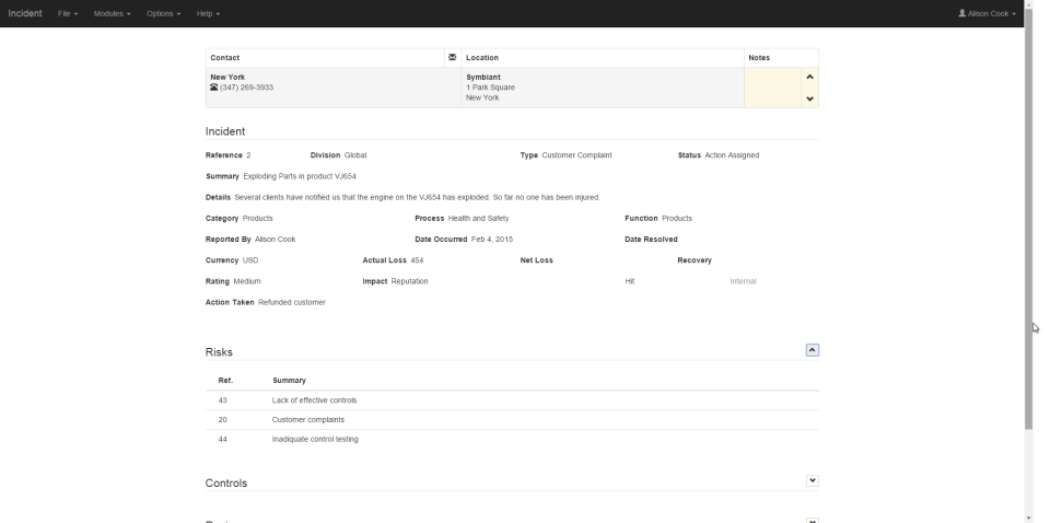 screenshot of Symbiant