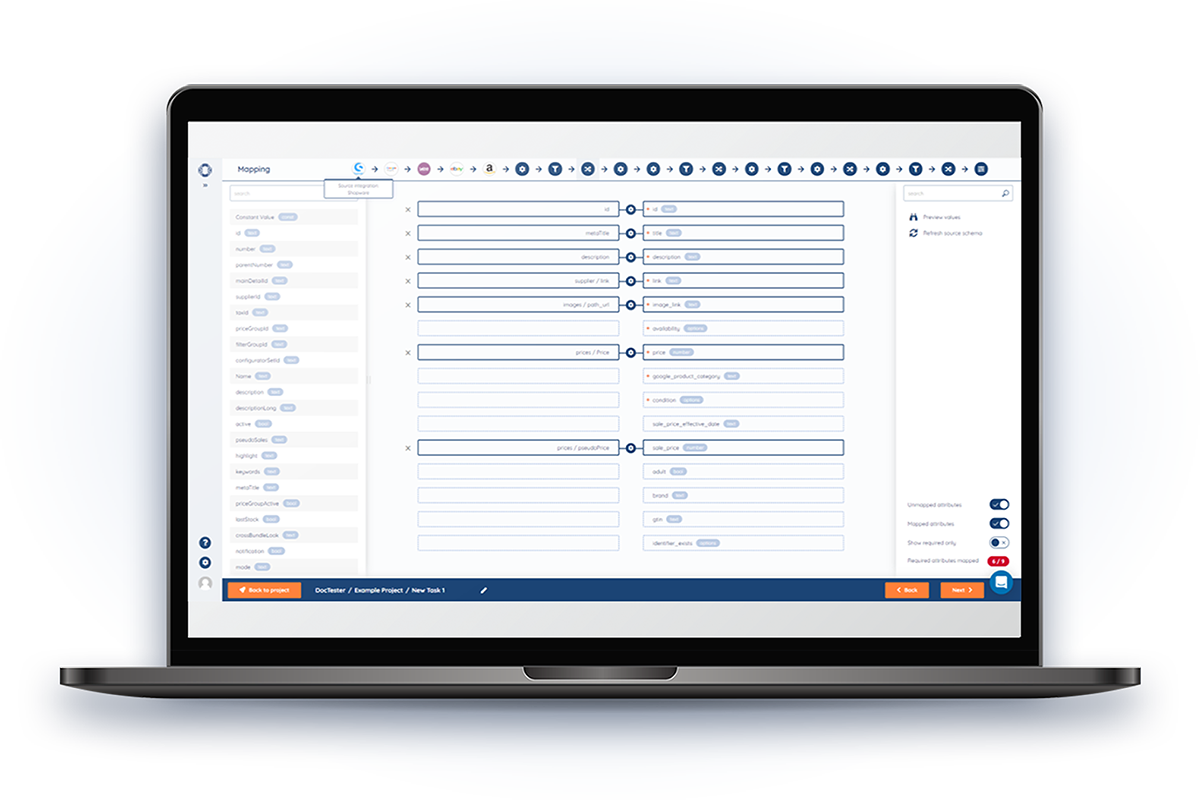 screenshot of SyncSpider