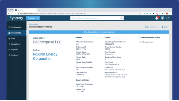 screenshot of Syncrofy