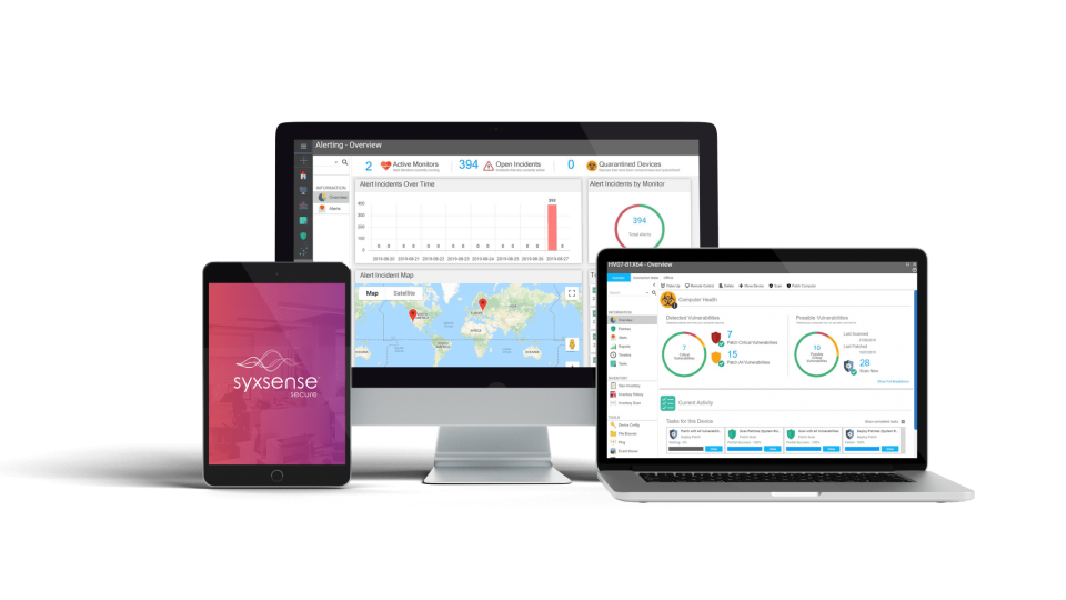 screenshot of Syxsense