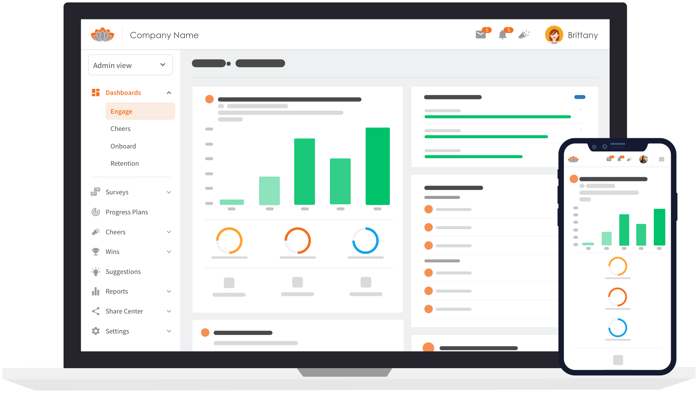 screenshot of TINYpulse