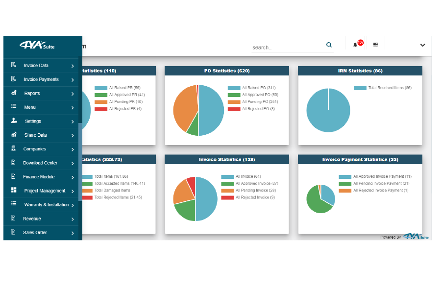 screenshot of TYASuite