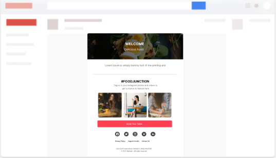 screenshot of Taggbox