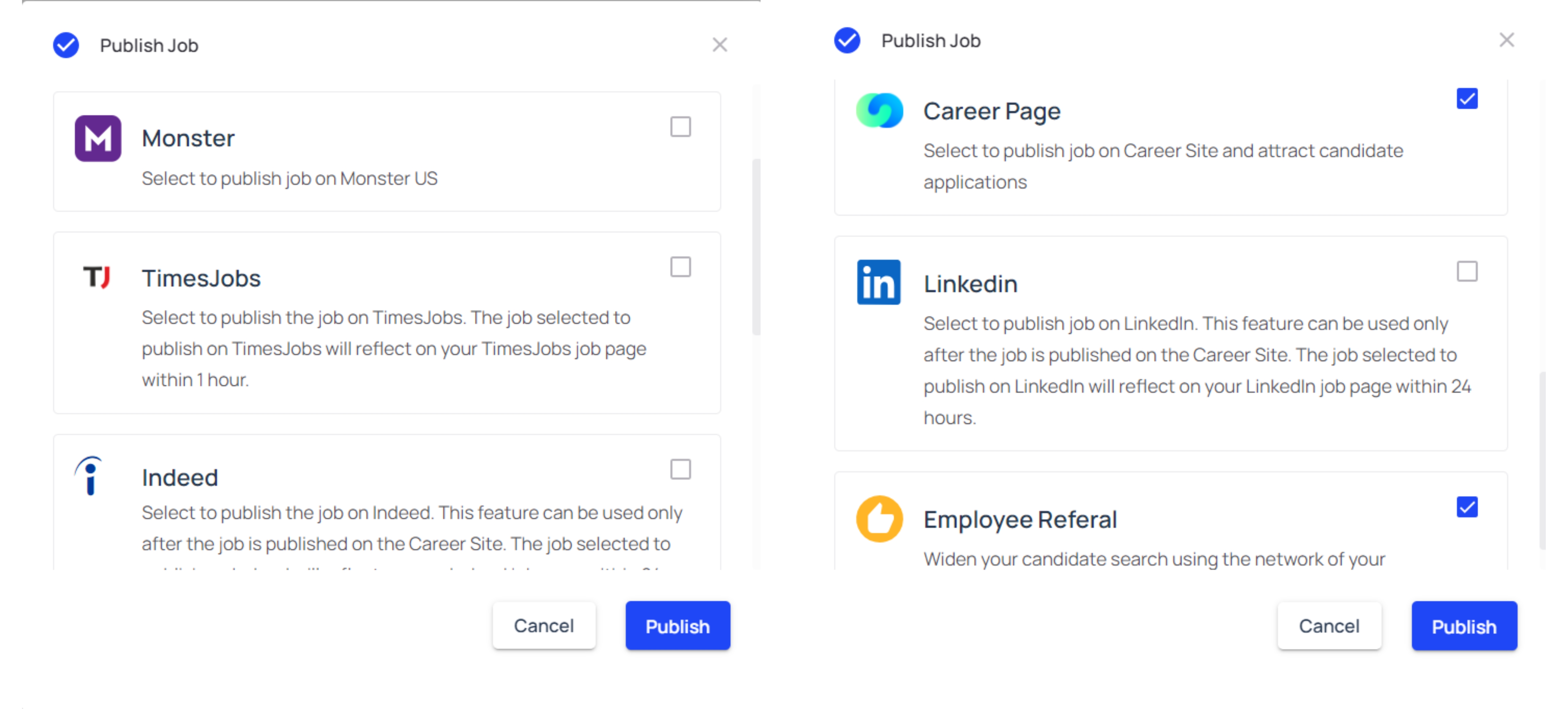 screenshot of TalentRecruit