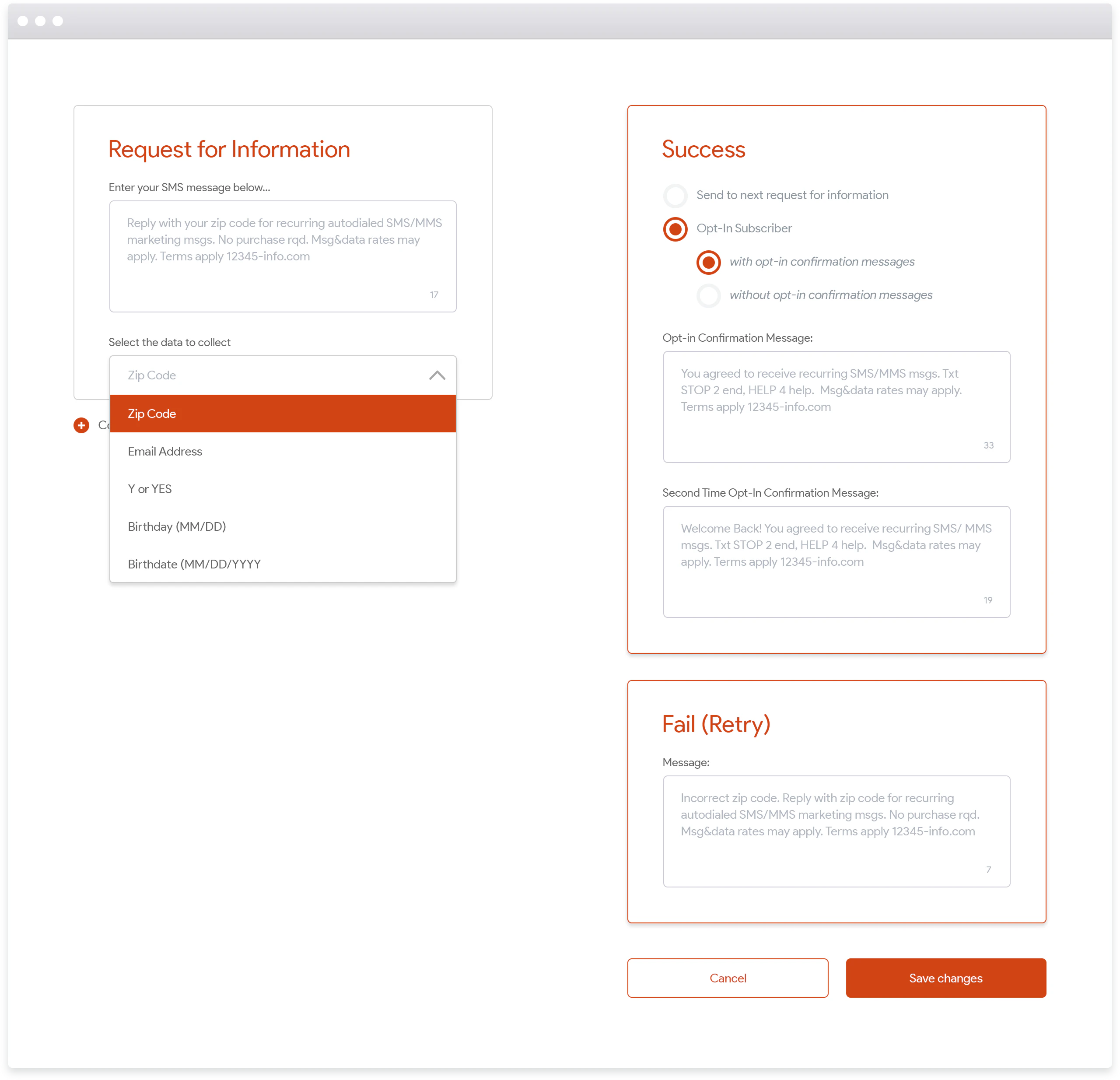 screenshot of Tatango