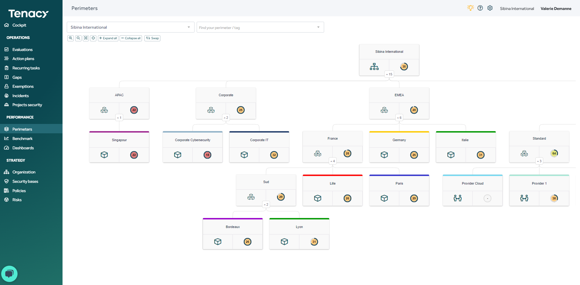screenshot of Tenacy