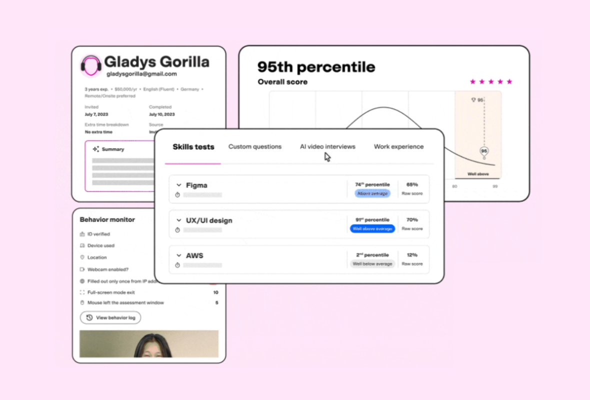 screenshot of TestGorilla