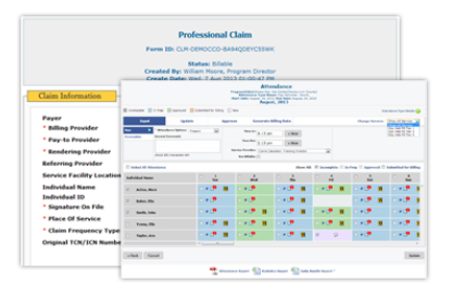 screenshot of Therap