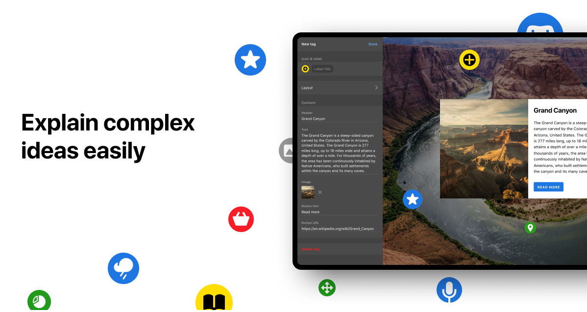 screenshot of ThingLink