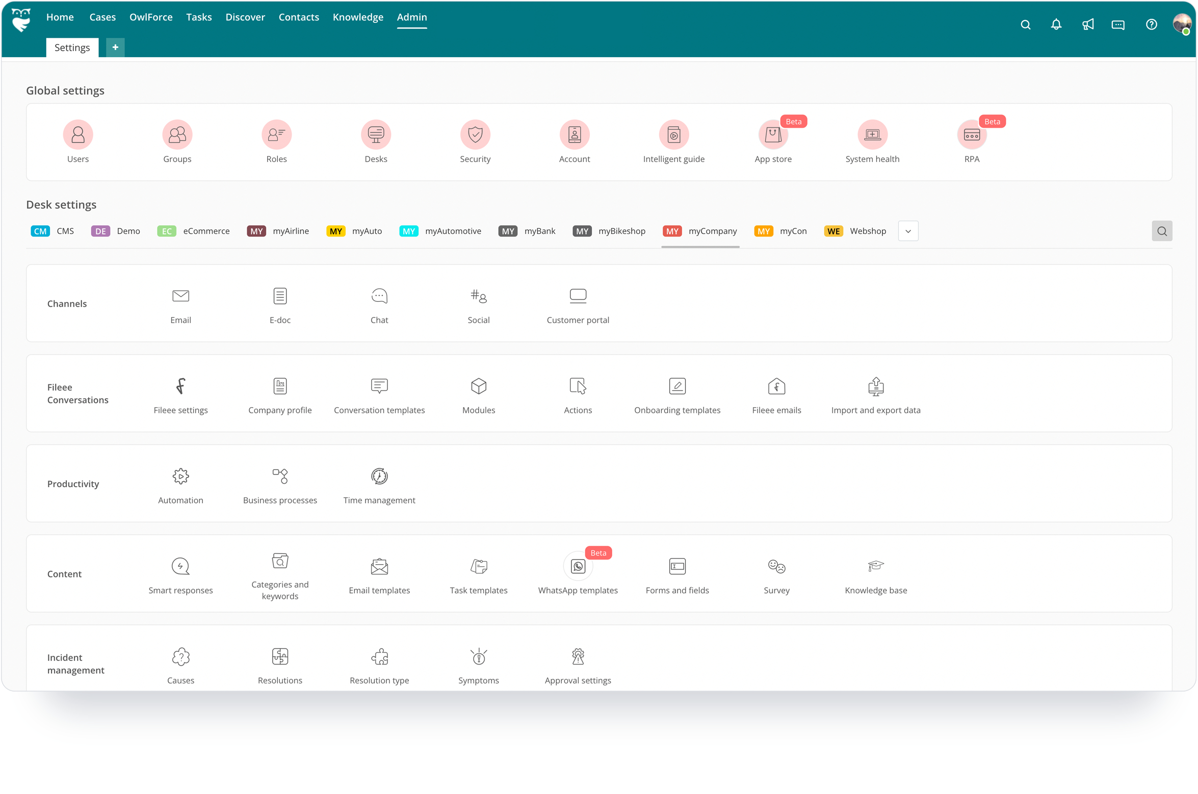 screenshot of ThinkOwl