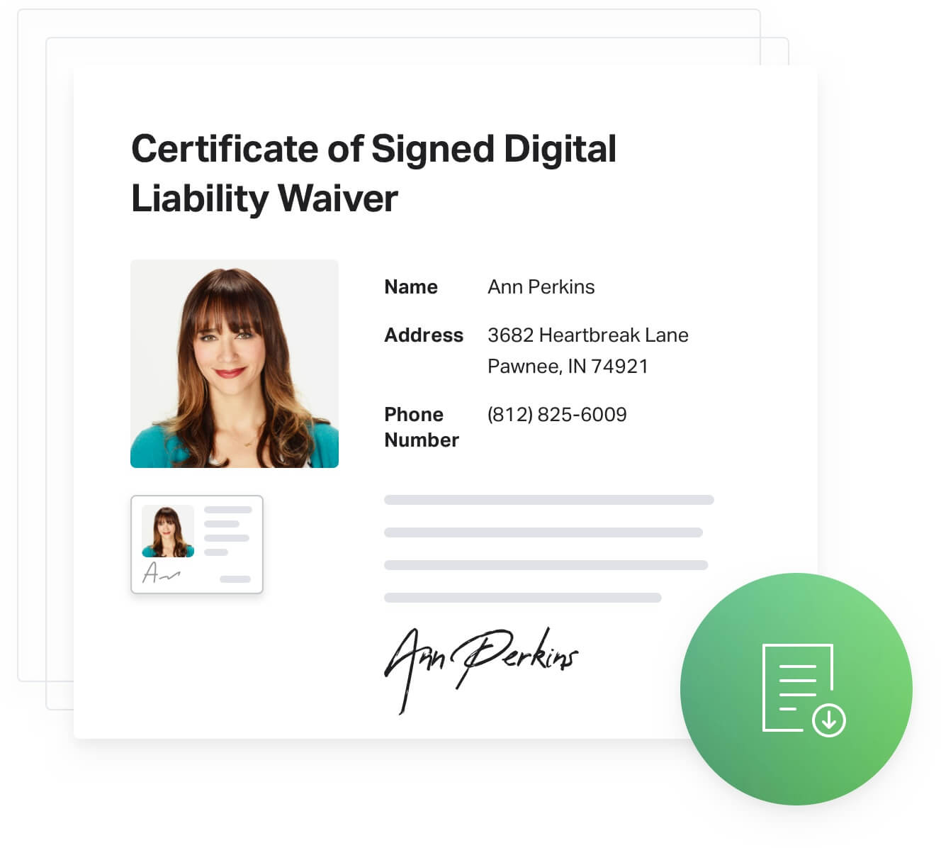 screenshot of TicketSpice