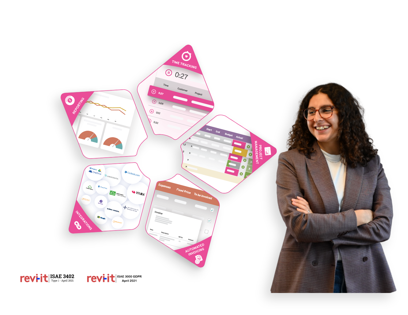 screenshot of TimeLog