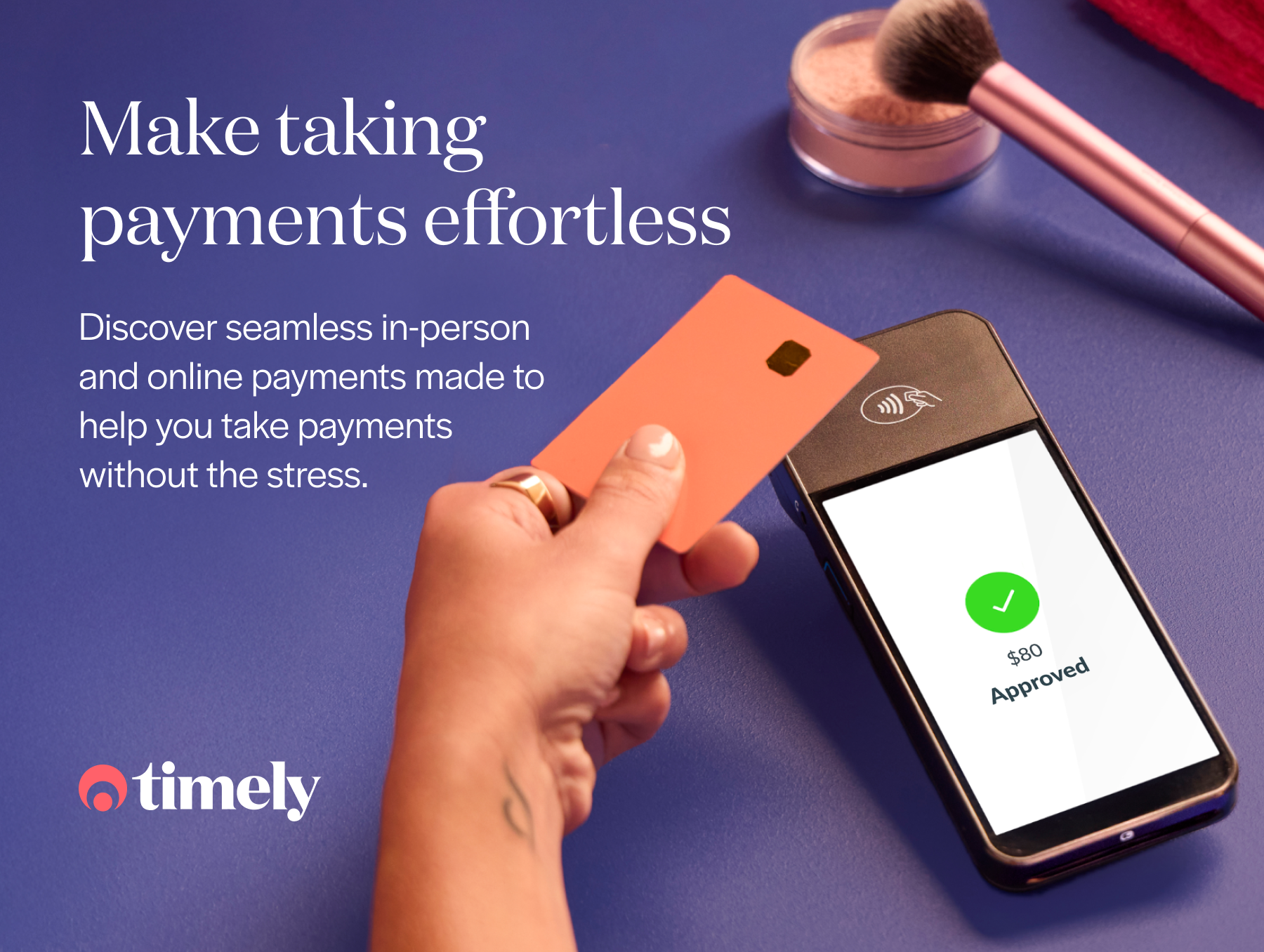 screenshot of Timely