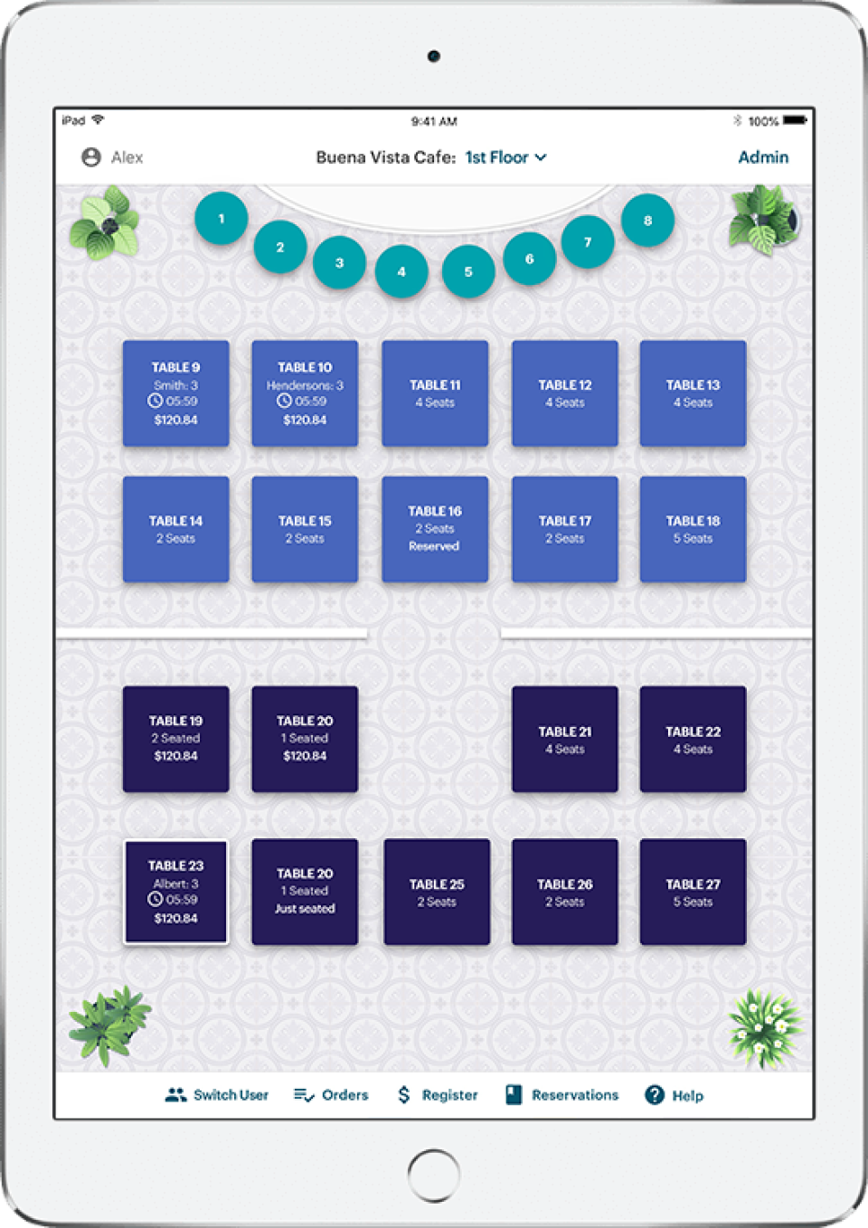 screenshot of TouchBistro