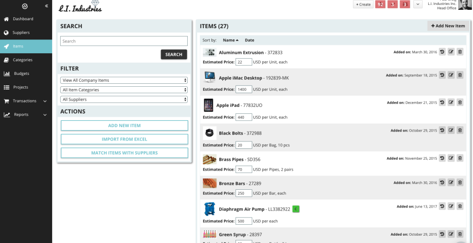 screenshot of Tradogram