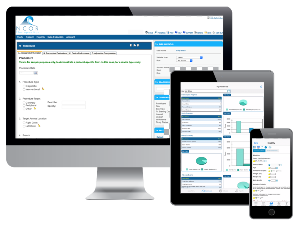 screenshot of TrialKit
