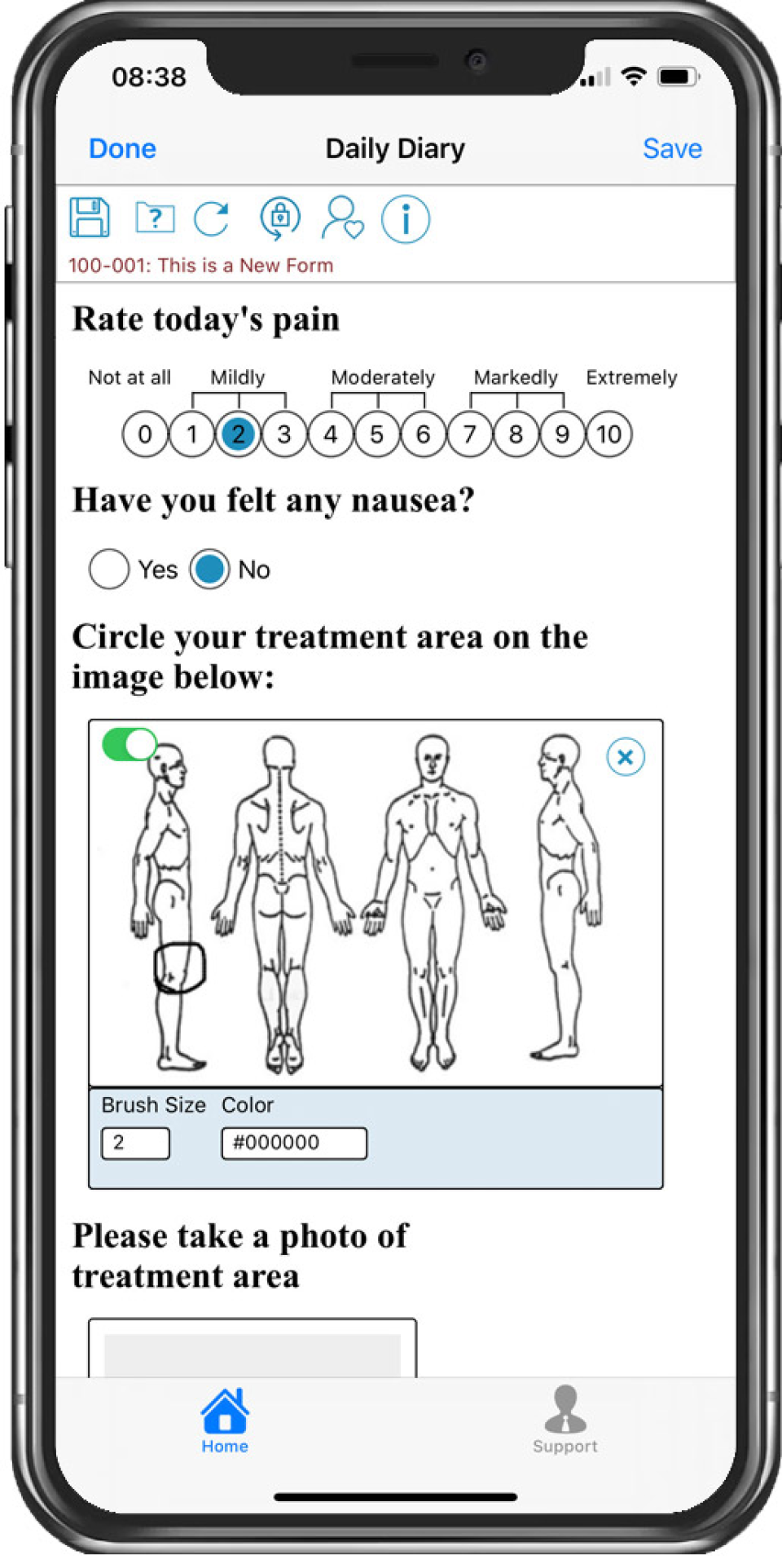 screenshot of TrialKit
